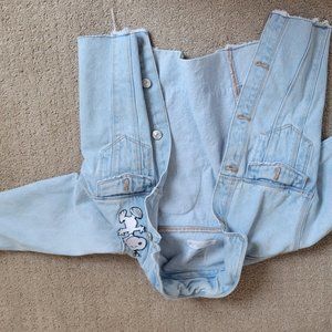 Zara Kids Peanuts Jean Jacket (8-10)